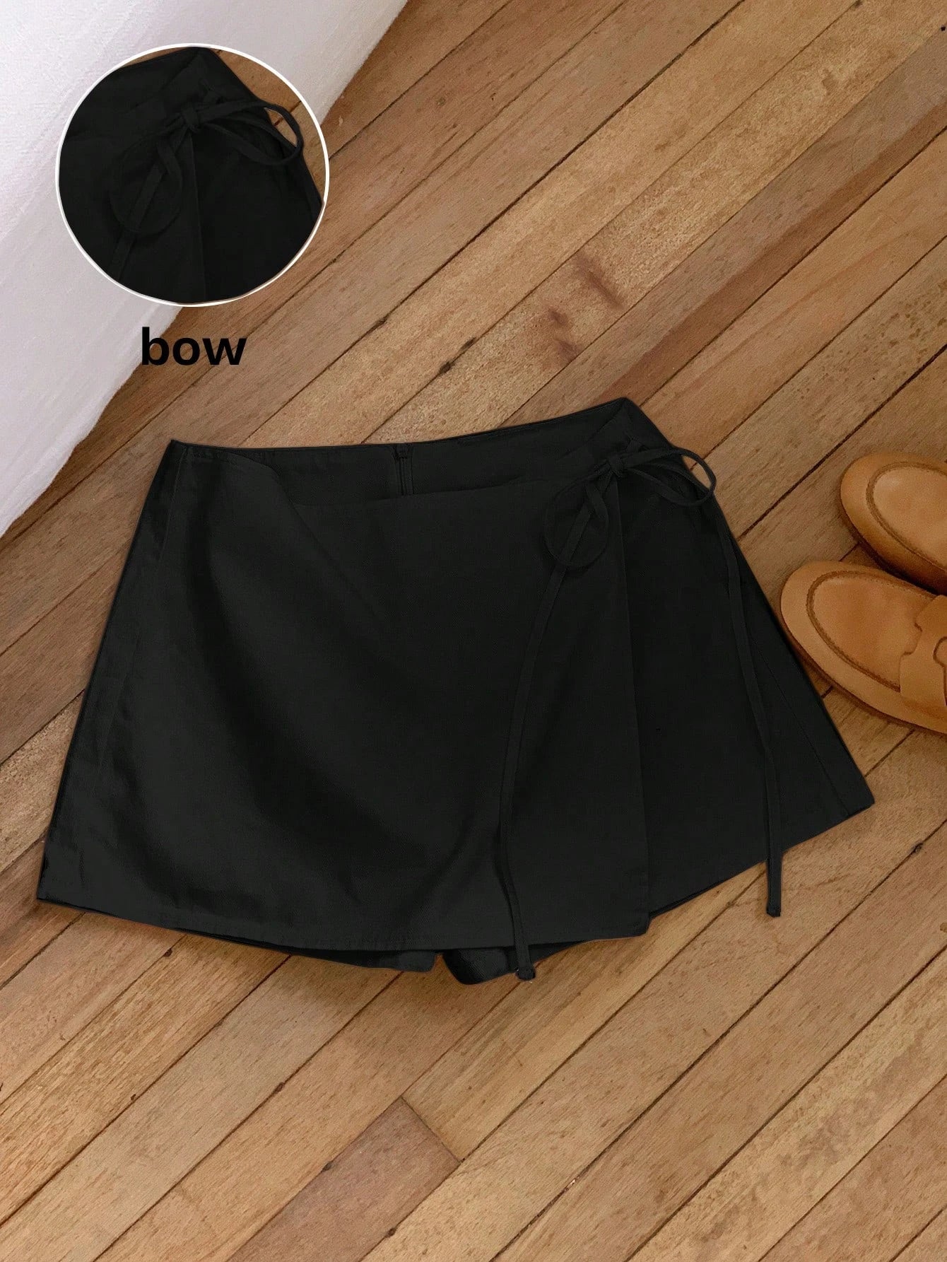 Saia-Short Femininas de Linho