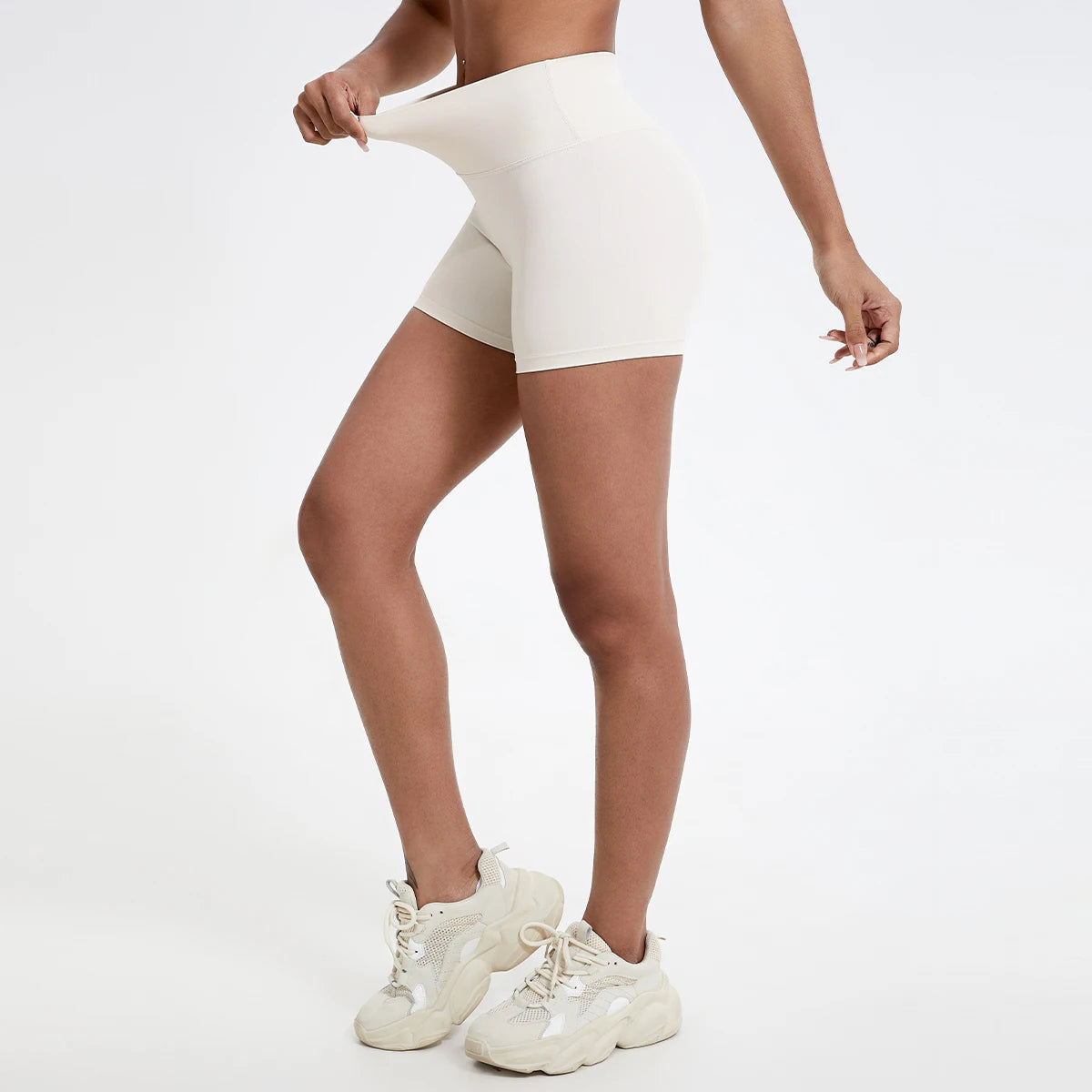 Shorts Fitness Cintura Alta Levanta Bumbum