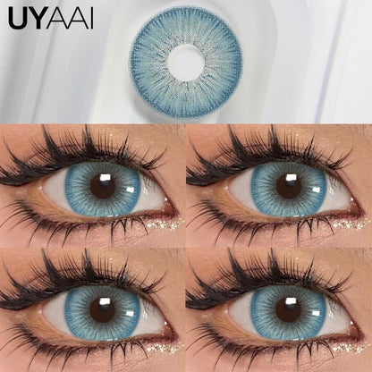 Lentes para Olhos Azuis, Verdes Naturais, Castanhos e Cinzas