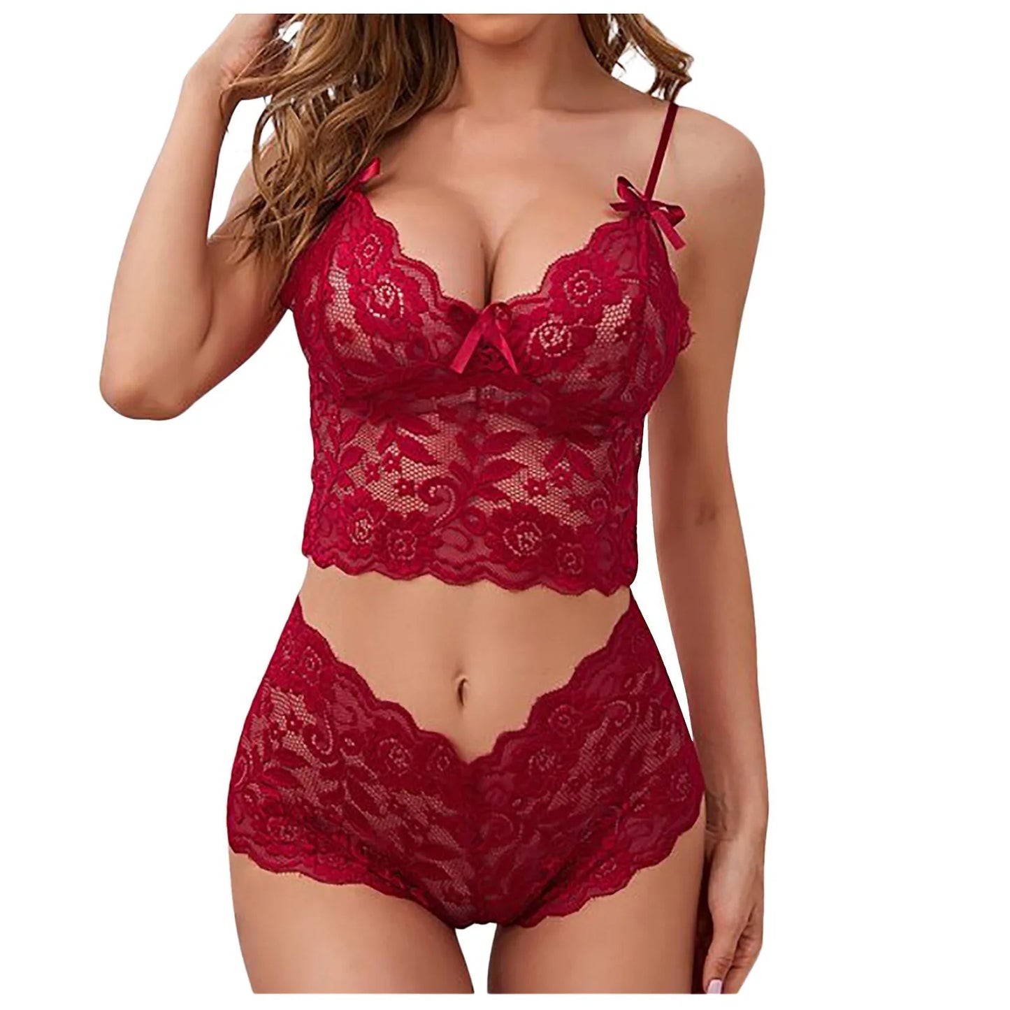 Conjunto de Lingerie Feminina Sexy