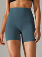 Shorts Feminino Fitness Cintura Alta Squat Proof Secagem Rápida