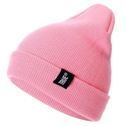Gorro de Tricô em 10 Cores para Homens e Mulheres