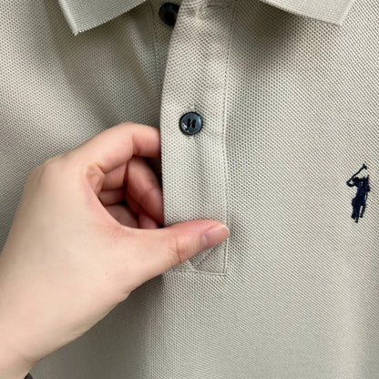 Camisa Polo 100% Algodão de Manga Curta
