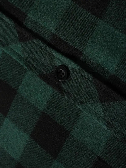 Camisa Xadrez com Capuz