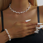 Conjunto de joias – colar, brincos e pulseira