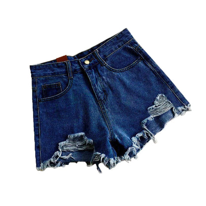 Short Jeans Coreanos de Cintura Alta