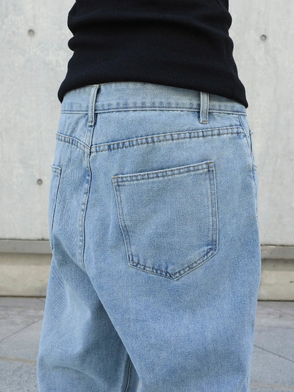 Calça Jeans com Caimento Amplo (Baggy)