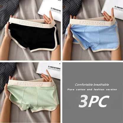 Kit 1 ou 3 Unidades de Cuecas Boxer Masculinas