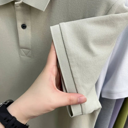 Camisa Polo 100% Algodão de Manga Curta