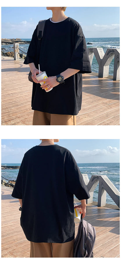 Camiseta de Manga Curta Oversized