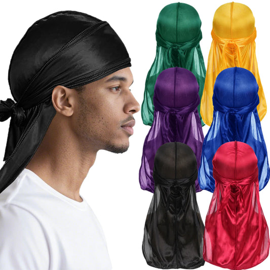 Durag de Cetim Respirável e Sedoso