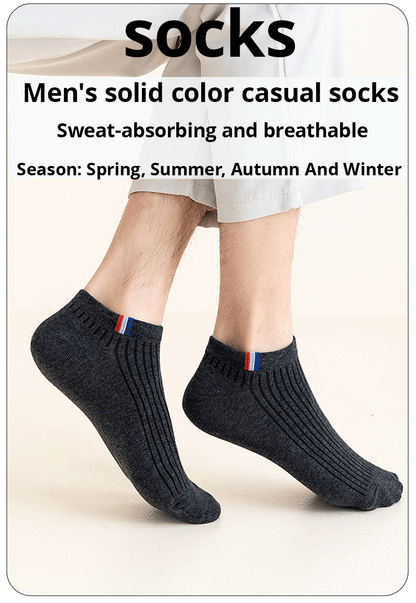 Pares de Meias Curtas (Boat Socks)