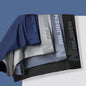 Kit com 4 Unidades de Cuecas Boxer Masculinas em Seda Gelo