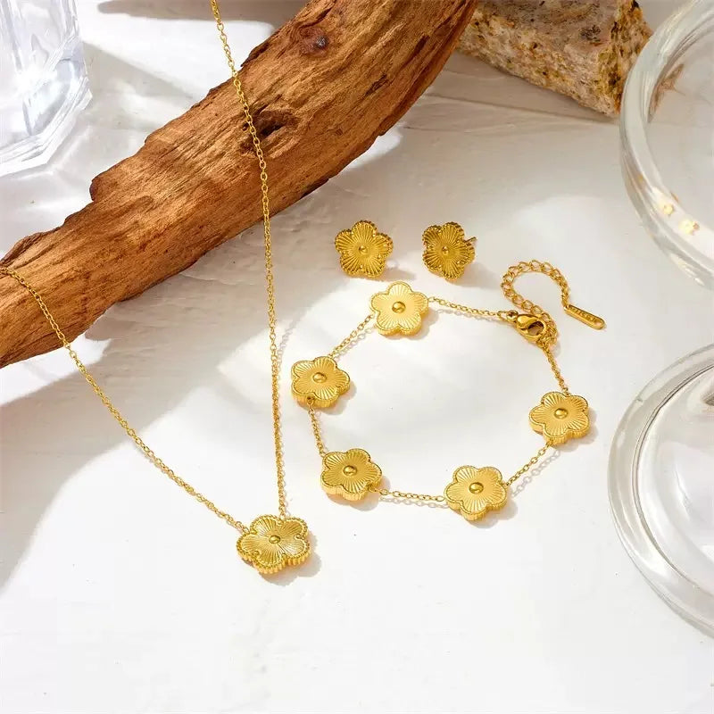 Conjunto com 3 Peças em Aço Inoxidável Reversível