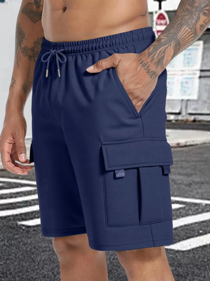 Bermudas Cargo com Vários Bolsos