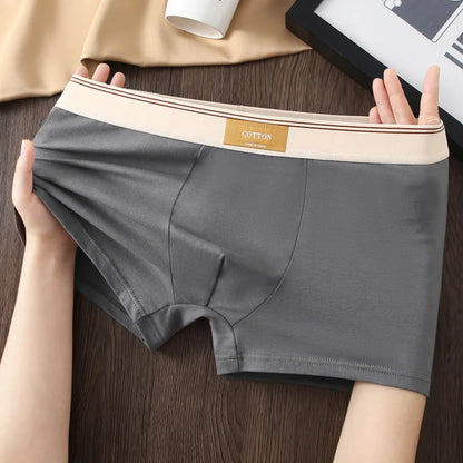 Kit com 1 ou 3 Unidades de Cuecas Boxer Masculinas em Algodão