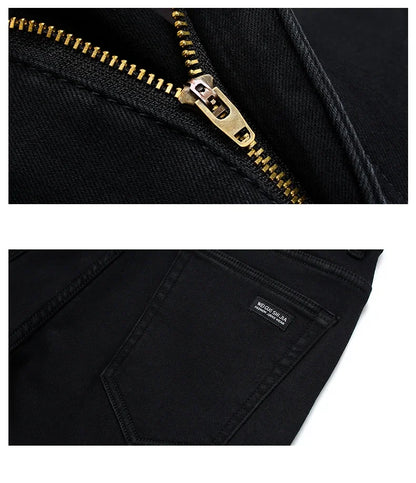 Calça Jeans Motoqueiro com Elastano