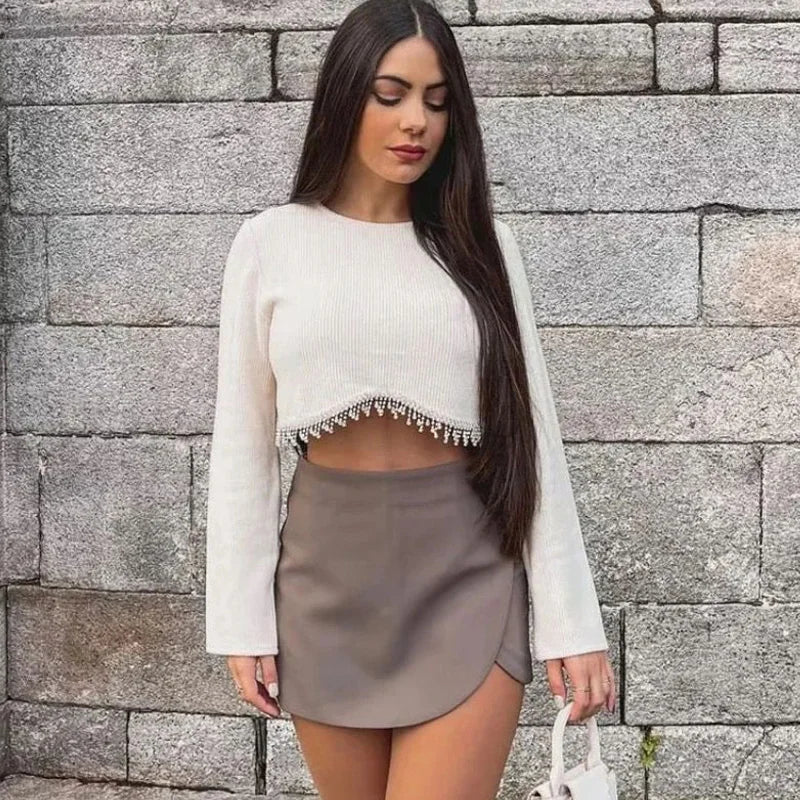 Saia Short de Cintura Alta