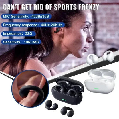 Fones de Ouvido Sem Fio Bluetooth 5.3