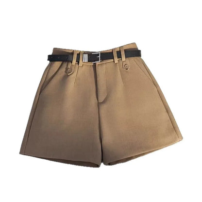 Short Feminino de Alfaiataria  de Cintura Alta