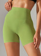 Shorts Feminino Fitness Cintura Alta Squat Proof Secagem Rápida