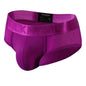 Cuecas Estilo Slip e Bikini em Mesh de Nylon