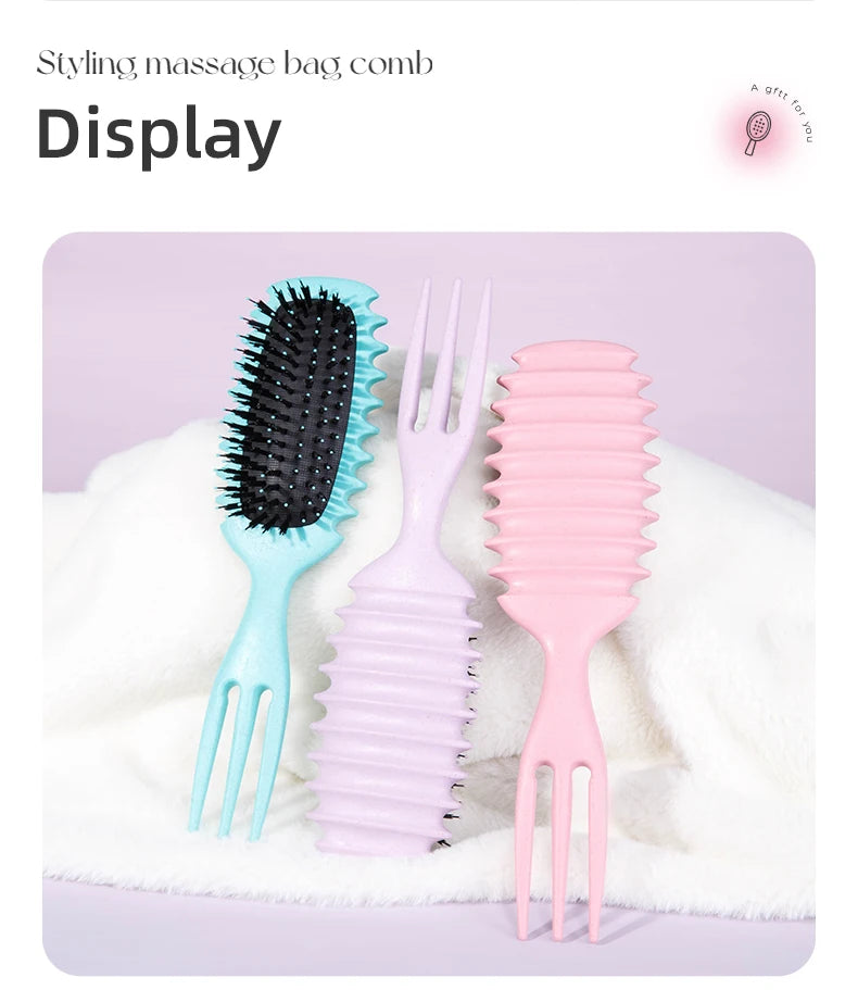 1 Unidade Escova Modeladora para Cabelo Cacheado