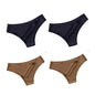 Conjunto com 4 Calcinhas Brasileiras Sem Costura