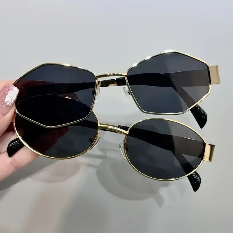 2 Pares de Óculos Femininos Fashion para Verão
