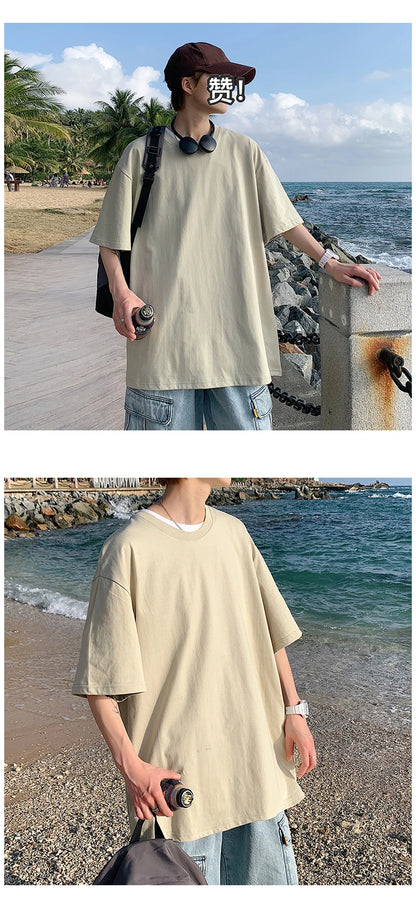 Camiseta de Manga Curta Oversized