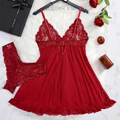 Kit de Lingerie Transparente