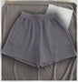 Shorts Esportivo de Tecido Fino de Cintura Alta Solta
