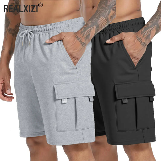 Bermudas Cargo com Vários Bolsos