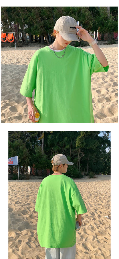 Camiseta de Manga Curta Oversized