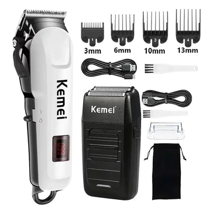 Máquina de Cortar Cabelo Kemei Km-809A Km-1506 Km-1102