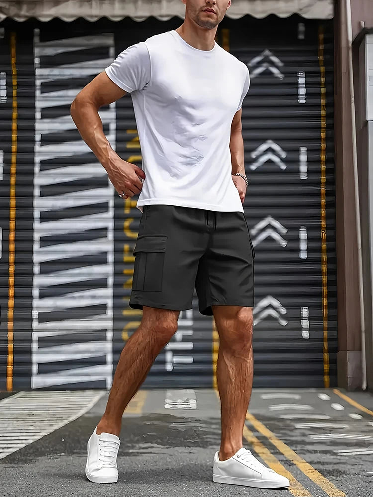 Short Masculino com Bolsos Grandes