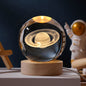 Luminária Noturna de Bola de Cristal 3D com LED