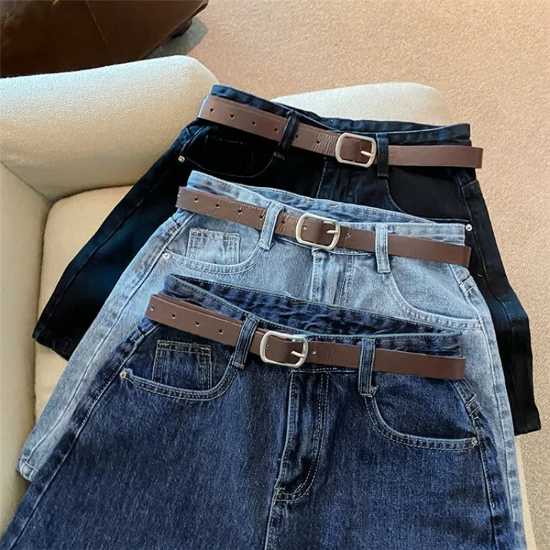 Short Jeans Feminino de Cintura Alta