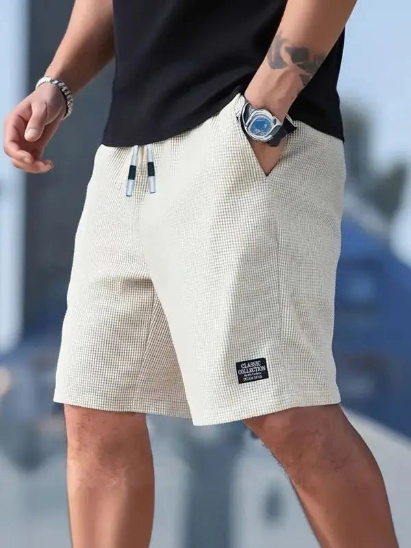 Short Esportivo Masculino de Tecido Texturizado