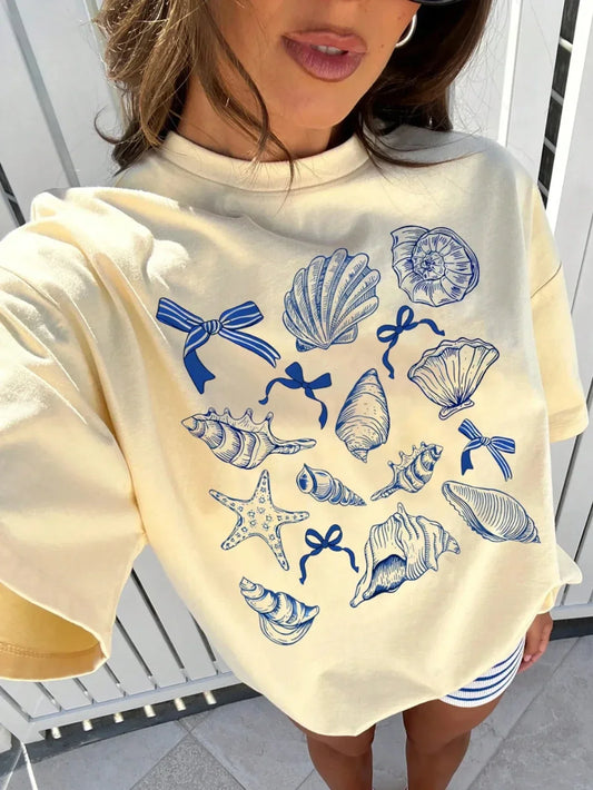Camiseta Estampada Retrô Americana