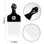 Kit de Ferramentas de Estilização com Pente Garfo