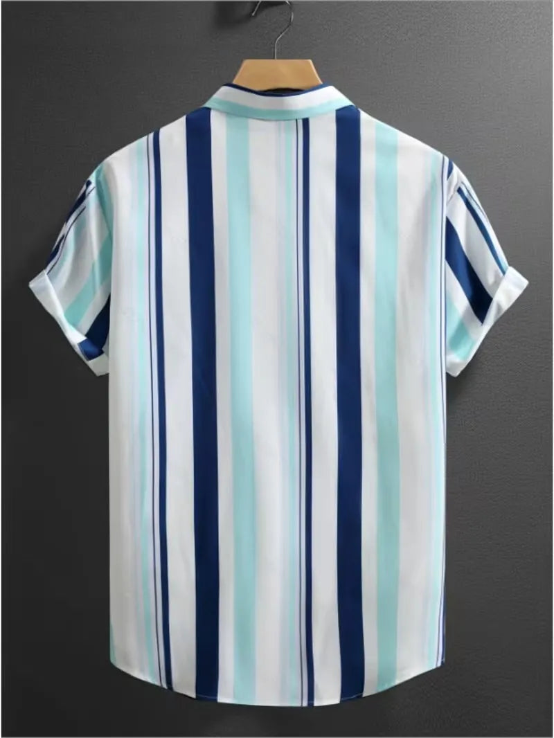 Camisa Casual de Estilo Simples e Versátil