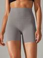 Shorts Feminino Fitness Cintura Alta Squat Proof Secagem Rápida