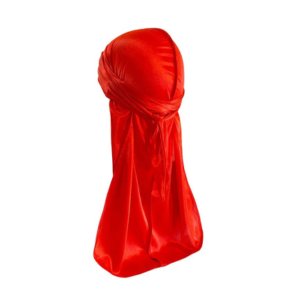 1-4 unidades — Novo Durag Silk Plus (Alta Densidade), Bandana, Turbante, Chapéu Masculino Respirável, Doo Rag de Cauda Longa para Homens, Touca de Pirata, Faixa de Cabeça.