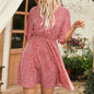 Vestido Primavera e Verão Estampado
