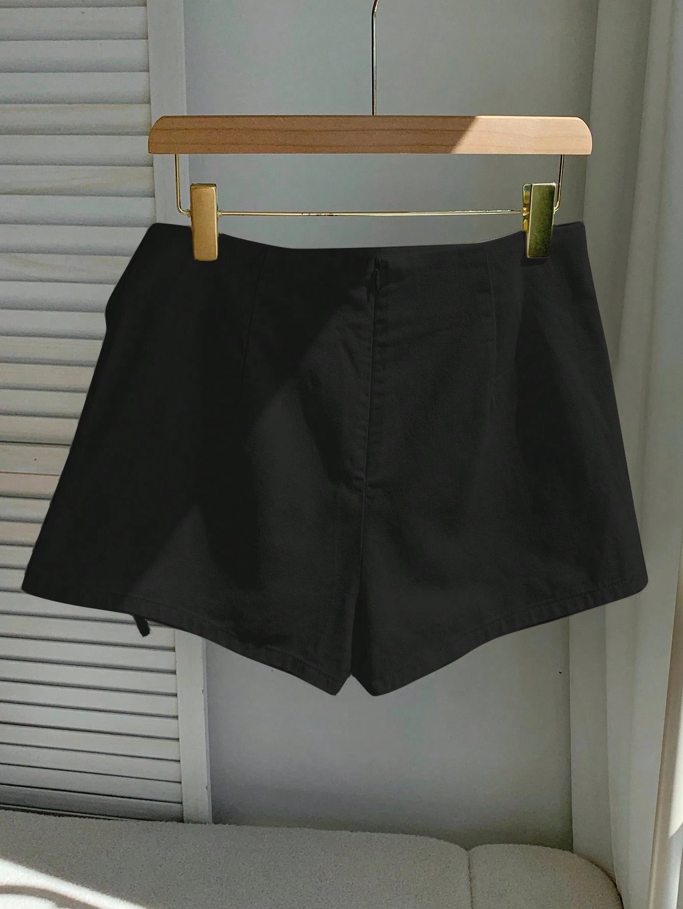 Saia-Short Femininas de Linho