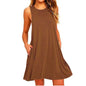 Vestido Estilo Camiseta Casual
