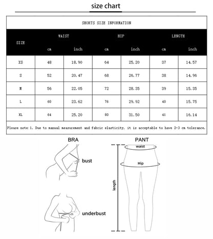 Shorts Feminino Fitness Cintura Alta Squat Proof Secagem Rápida